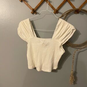 Elegant White Women's sweater top!